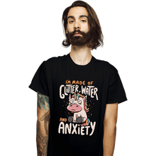 Load image into Gallery viewer, Daily_Deal_Shirts T-Shirts, Unisex / Small / Black I'm Made Of Glitter, Water, And Anxiety