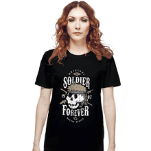 Load image into Gallery viewer, Shirts T-Shirts, Unisex / Small / Black Soldier Forever