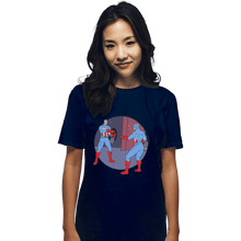 Load image into Gallery viewer, Shirts T-Shirts, Unisex / Small / Navy Captain Americas