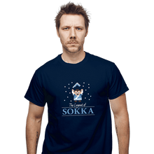 Load image into Gallery viewer, Shirts T-Shirts, Unisex / Small / Navy The Legend Of Sokka
