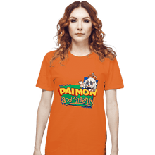 Load image into Gallery viewer, Secret_Shirts T-Shirts, Unisex / Small / Orange Paimon And Friends!