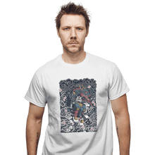 Load image into Gallery viewer, Daily_Deal_Shirts T-Shirts, Unisex / Small / White Gundam Blue Dragon
