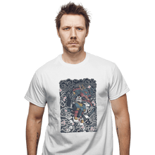 Load image into Gallery viewer, Daily_Deal_Shirts T-Shirts, Unisex / Small / White Gundam Blue Dragon