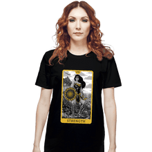 Load image into Gallery viewer, Daily_Deal_Shirts T-Shirts, Unisex / Small / Black JL Tarot - Strength