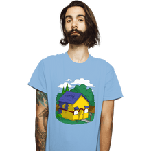Load image into Gallery viewer, Secret_Shirts T-Shirts, Unisex / Small / Powder Blue Mil HOUSE