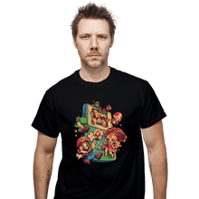 Load image into Gallery viewer, Daily_Deal_Shirts T-Shirts, Unisex / Small / Black Plumber Game
