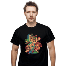 Load image into Gallery viewer, Daily_Deal_Shirts T-Shirts, Unisex / Small / Black Plumber Game