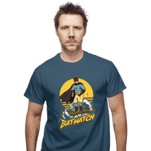 Load image into Gallery viewer, Daily_Deal_Shirts T-Shirts, Unisex / Small / Indigo Blue Batwatch