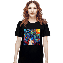 Load image into Gallery viewer, Secret_Shirts T-Shirts, Unisex / Small / Black Van Gogh Never Experienced Space Madness!