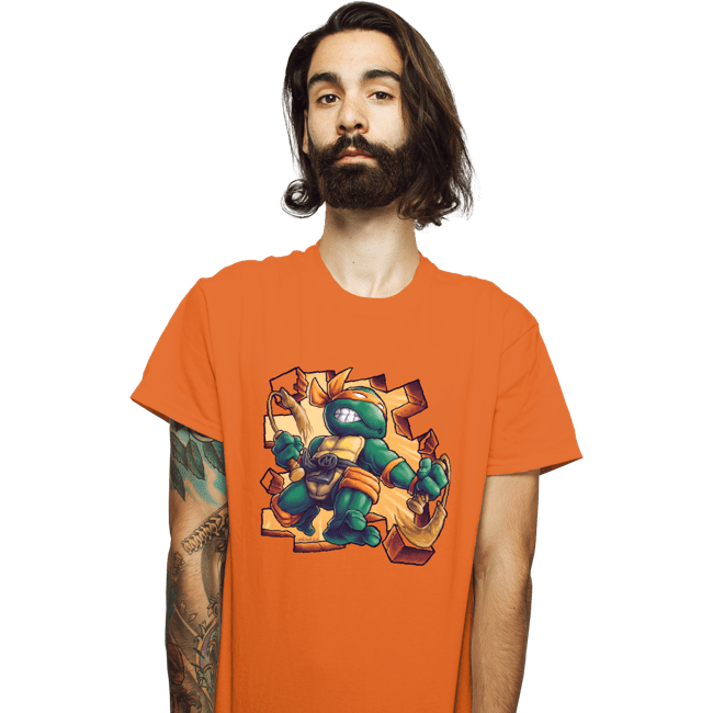 Daily_Deal_Shirts T-Shirts, Unisex / Small / Orange Toy Mike