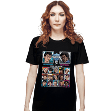 Load image into Gallery viewer, Shirts T-Shirts, Unisex / Small / Black Time Fighters 14th VS 15th