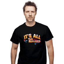 Load image into Gallery viewer, Shirts T-Shirts, Unisex / Small / Black Reflexes