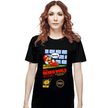 Load image into Gallery viewer, Daily_Deal_Shirts T-Shirts, Unisex / Small / Black Super Mehrio World