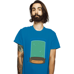 Shirts T-Shirts, Unisex / Small / Sapphire Empty Jar
