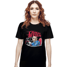 Load image into Gallery viewer, Shirts T-Shirts, Unisex / Small / Black Crash Tester
