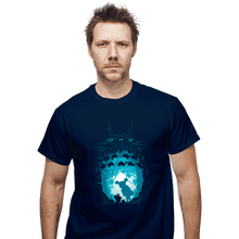 Load image into Gallery viewer, Shirts T-Shirts, Unisex / Small / Navy Forest Spirits