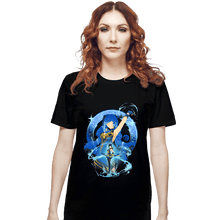 Load image into Gallery viewer, Shirts T-Shirts, Unisex / Small / Black Valley Orchid Yelan