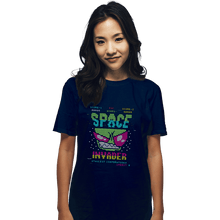 Load image into Gallery viewer, Secret_Shirts T-Shirts, Unisex / Small / Navy Space Invader Zim