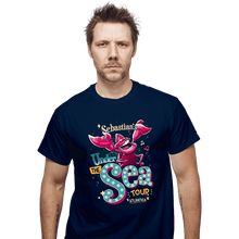 Load image into Gallery viewer, Daily_Deal_Shirts T-Shirts, Unisex / Small / Navy Under The Sea Tour