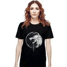 Load image into Gallery viewer, Shirts T-Shirts, Unisex / Small / Black Wh1t3 W0lf