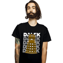Load image into Gallery viewer, Shirts T-Shirts, Unisex / Small / Black Dalek