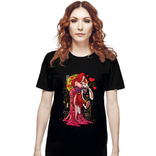 Load image into Gallery viewer, Daily_Deal_Shirts T-Shirts, Unisex / Small / Black Animated Kiss