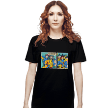 Load image into Gallery viewer, Shirts T-Shirts, Unisex / Small / Black Scotty Doesn't Know