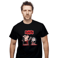 Load image into Gallery viewer, Shirts T-Shirts, Unisex / Small / Black Puzzle Pig