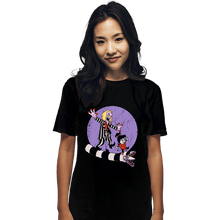 Load image into Gallery viewer, Daily_Deal_Shirts T-Shirts, Unisex / Small / Black Beetle And Girl