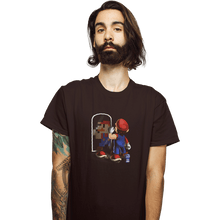 Load image into Gallery viewer, Shirts T-Shirts, Unisex / Small / Dark Chocolate Get In Shape