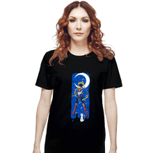 Load image into Gallery viewer, Shirts T-Shirts, Unisex / Small / Black Inked Moon