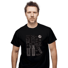 Load image into Gallery viewer, Daily_Deal_Shirts T-Shirts, Unisex / Small / Black Darkside Schematics