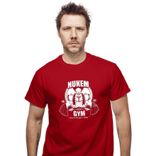 Load image into Gallery viewer, Shirts T-Shirts, Unisex / Small / Red Nukem Gym