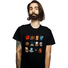 Load image into Gallery viewer, Shirts T-Shirts, Unisex / Small / Black Cat Role Play