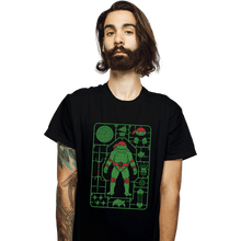 Load image into Gallery viewer, Daily_Deal_Shirts T-Shirts, Unisex / Small / Black Raphael Model Sprue