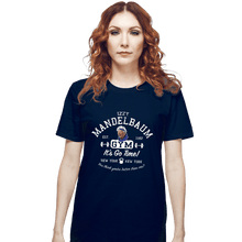 Load image into Gallery viewer, Secret_Shirts T-Shirts, Unisex / Small / Navy Mandelbaum Gym