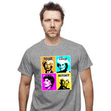 Load image into Gallery viewer, Shirts T-Shirts, Unisex / Small / Sports Grey Golden Savage