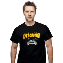 Load image into Gallery viewer, Secret_Shirts T-Shirts, Unisex / Small / Black Delorean Outatime