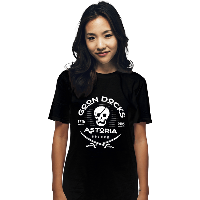 Shirts T-Shirts, Unisex / Small / Black Goon Docks Emblem