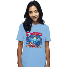 Load image into Gallery viewer, Daily_Deal_Shirts T-Shirts, Unisex / Small / Powder Blue Mega Nostalgia