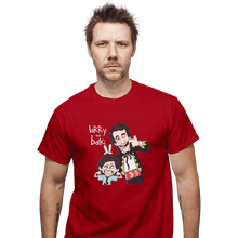 Load image into Gallery viewer, Shirts T-Shirts, Unisex / Small / Red Larry And Balki