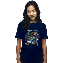 Load image into Gallery viewer, Shirts T-Shirts, Unisex / Small / Navy RPG Life