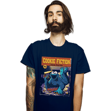 Load image into Gallery viewer, Daily_Deal_Shirts T-Shirts, Unisex / Small / Navy Cookie Fiction