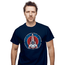 Load image into Gallery viewer, Daily_Deal_Shirts T-Shirts, Unisex / Small / Navy Battlestar MKII