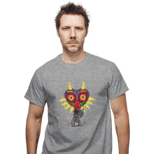 Load image into Gallery viewer, Shirts T-Shirts, Unisex / Small / Sports Grey Majora's Graffiti