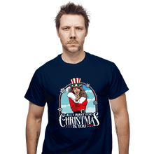 Load image into Gallery viewer, Secret_Shirts T-Shirts, Unisex / Small / Navy All I Want For Christmas