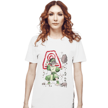 Load image into Gallery viewer, Shirts T-Shirts, Unisex / Small / White The Power Of The Earth Kingdom