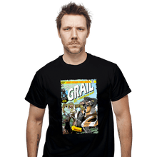 Load image into Gallery viewer, Secret_Shirts T-Shirts, Unisex / Small / Black The Incredible Grail