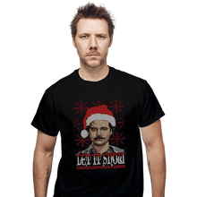 Load image into Gallery viewer, Shirts T-Shirts, Unisex / Small / Black Let It Snow