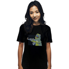 Load image into Gallery viewer, Shirts T-Shirts, Unisex / Small / Black Frog Gun
